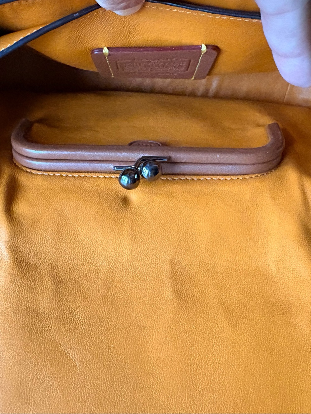 Coach 1941 Tea Rose Crossbody Bag in Orange, Green & Blue - Picture 7 of 10
